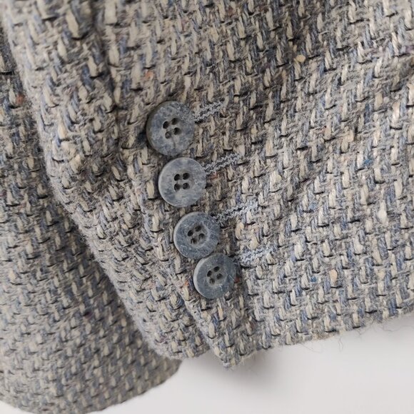 Nino Cerruti Men's Blazer Jacket Size 42L Wool Linen Sport's Quiet Luxury - Picture 5 of 10